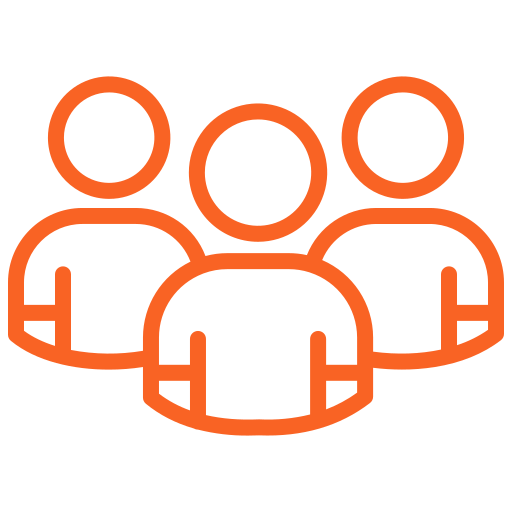 crowd of users